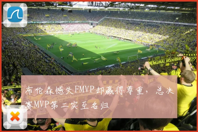 布伦森憾失FMVP却赢得尊重,总决赛MVP第二实至名归
